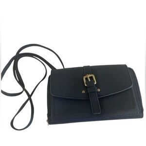 Alexis Bendel navy blue Crossbody Purse